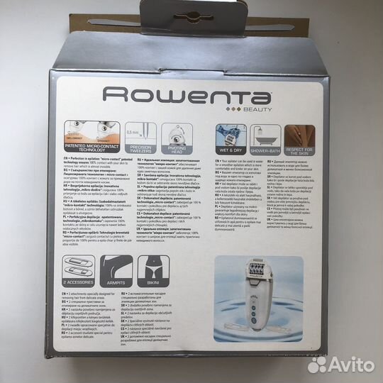 Эпилятор Rowenta Aquaperfect б/у