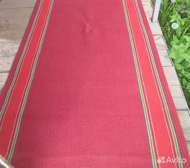 Красная ковровая дорожка СССР 100*390 Одеяло ватн