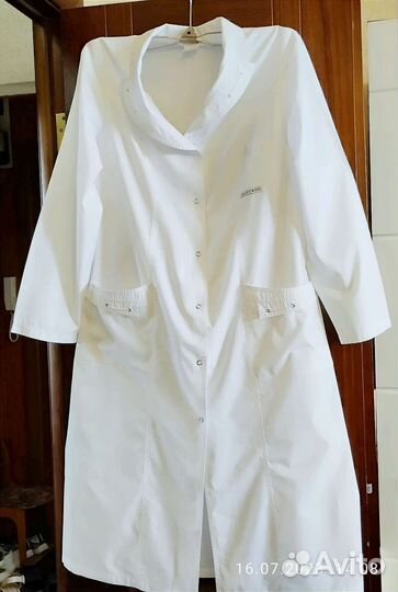 Халат женский медицинский белый