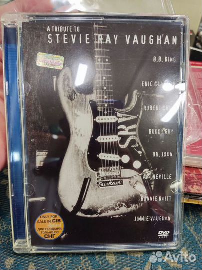 CD + DVD Stevie Ray Vaughan. Лицензия