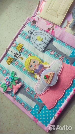 Книжка из фетра