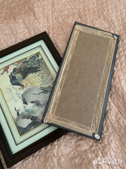 Картины в китайском стиле «павлины»