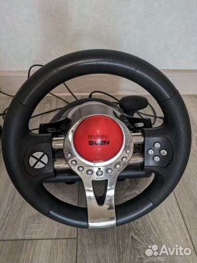 Игровой руль Sven с педалями
