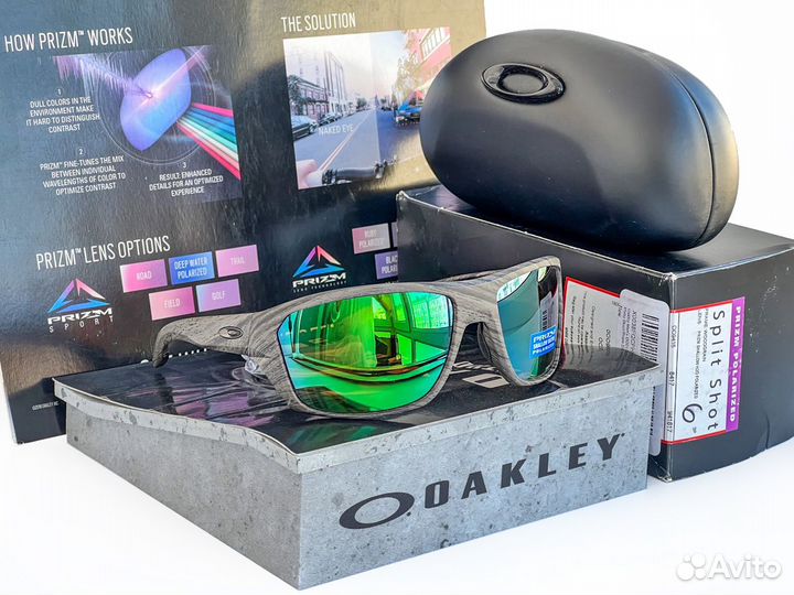 Очки д рыбалки Oakley Split Shot Prizm Shallow Pol