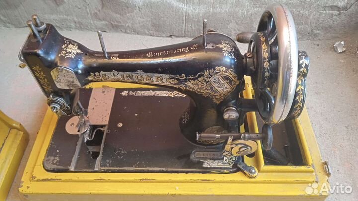 Швейная машинка зингер ручная антикварная