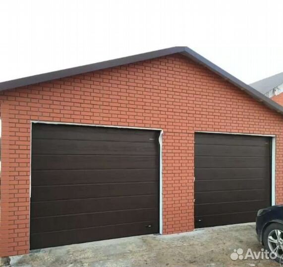 Гаражные ворота секционные 4900*2300 (ш/в)