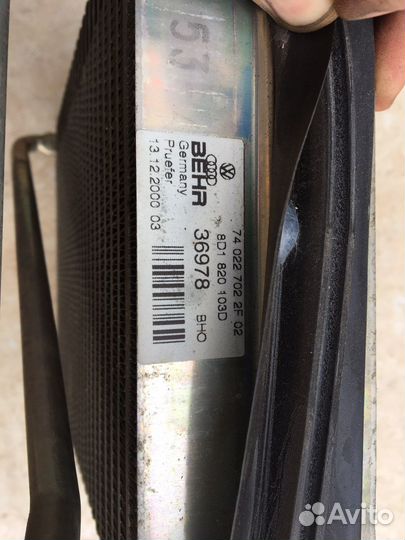 740227022F02 радиатор кондиционера passat b5