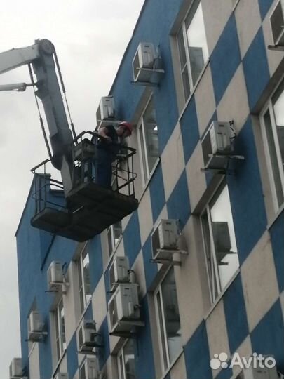 Установка кондиционеров альпинисты