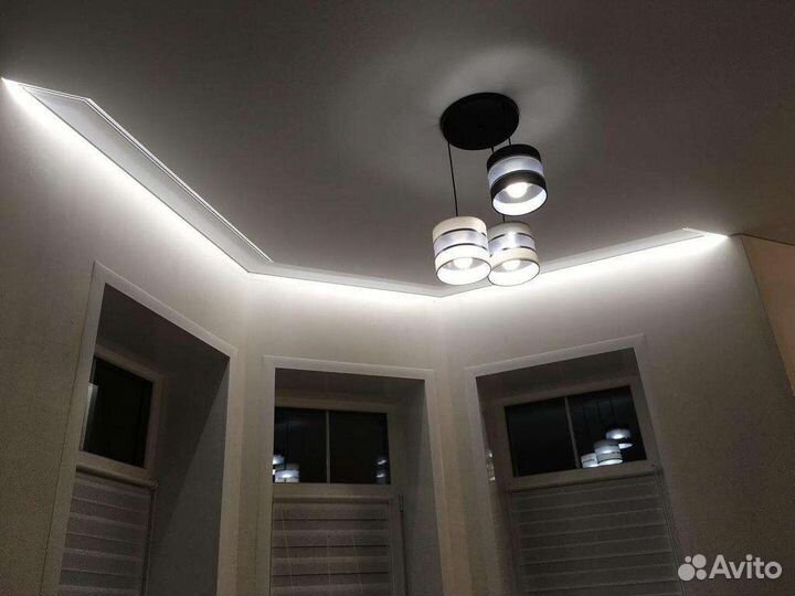 Потолки. Натяжные. Армстронг. Грильято