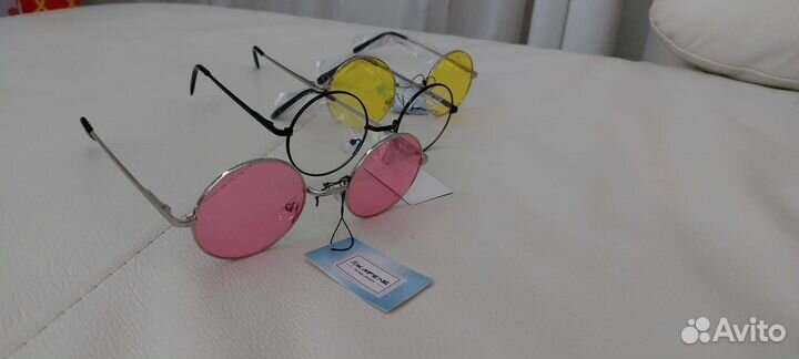 Очки имиджевые круглые