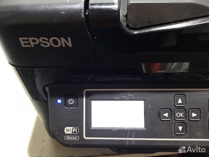 Цветной струйный мфу epson l566