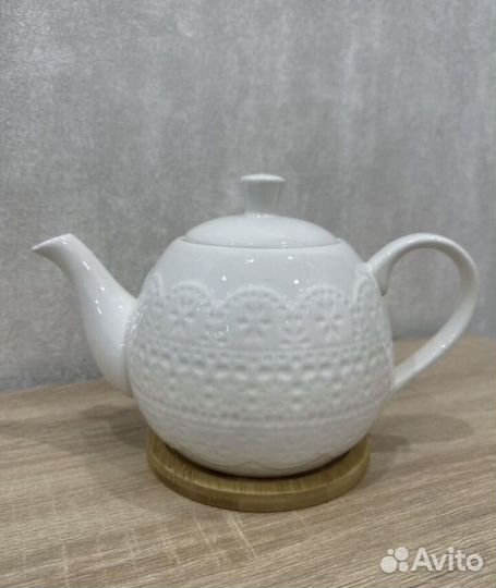 Чайник заварочный новый elan gallery фарфор