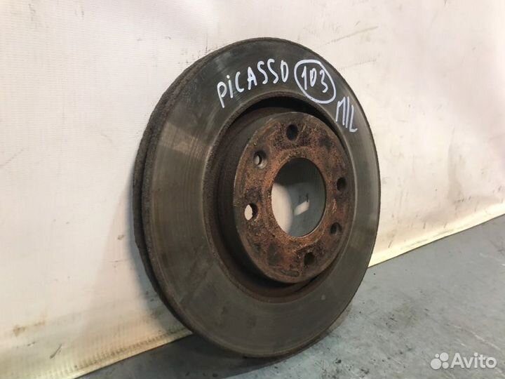 Тормозной диск передний Citroen Xsara Picasso
