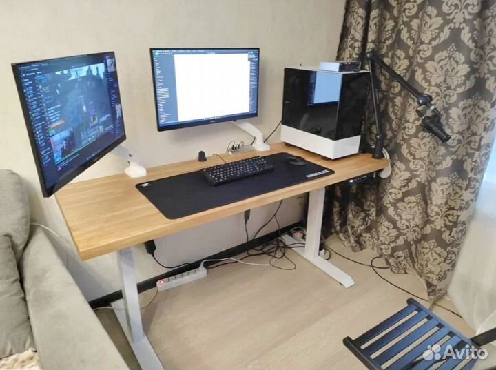 Компьютерный стол лофт 100х60