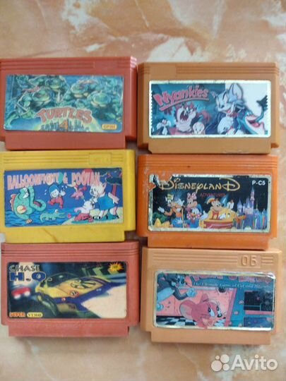 Картриджи Денди староделы