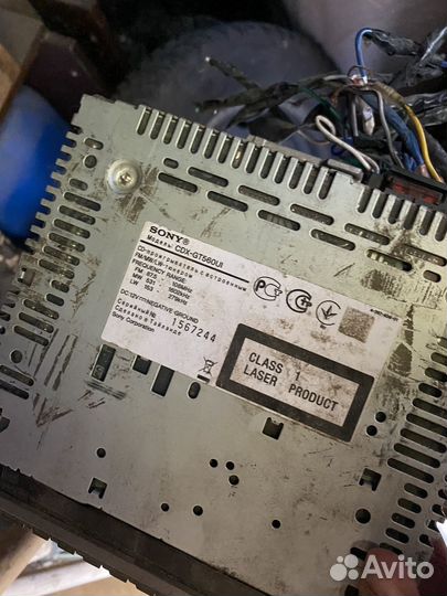 Автомагнитола sony CDX GT560UI