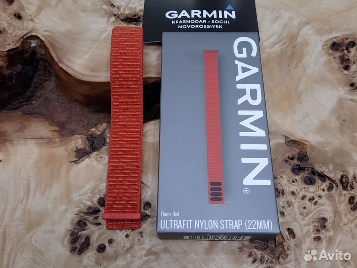 Ремешок нейлоновый ориг 22mm Garmin UltraFit Nylon