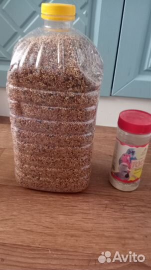 Клетка для попугая и корма для пернатых