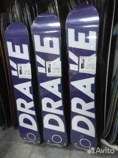 Сноуборд Drake Charm 142 147 151 новый