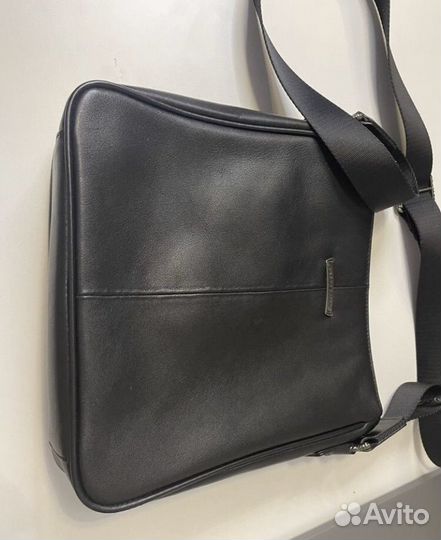 Сумка кожаная Chrome Hearts Messenger Bag