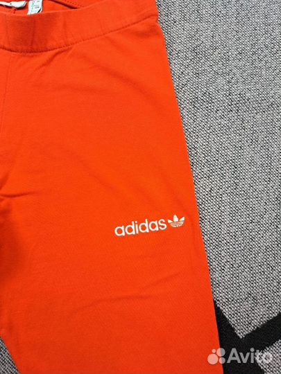 Хлопковые леггинсы Adidas