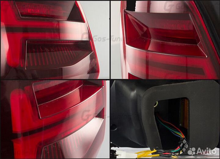 Задние фонари Audi Style Volkswagen Polo Mk5