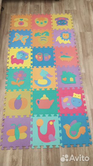 Детский коврик пазл