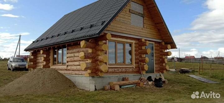 Сруб дома. Сруб бани.Изготовление срубов