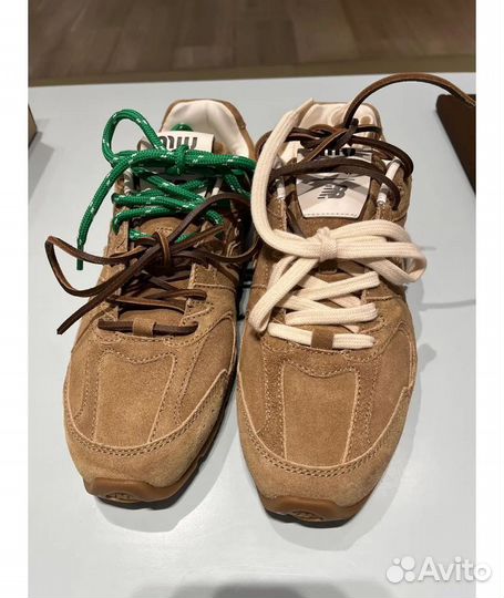 Кроссовки Miu Miu x New Balance 530 Milk Brown