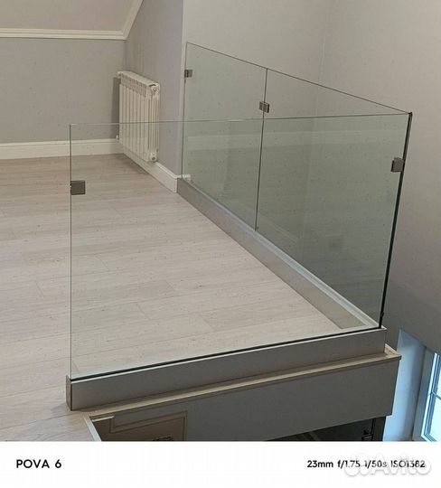 Стеклянные ограждения для балконов