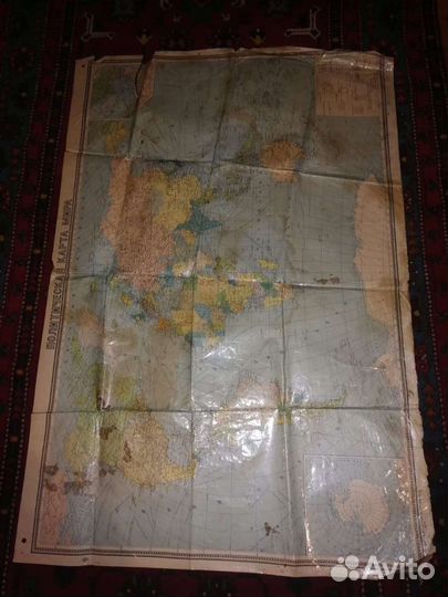 Карты настенные СССР