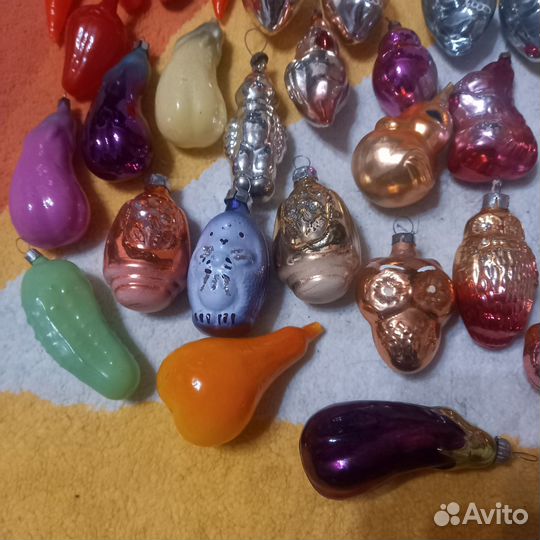 Елочные игрушки СССР