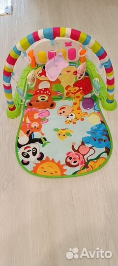 Развивающий коврик с пианино