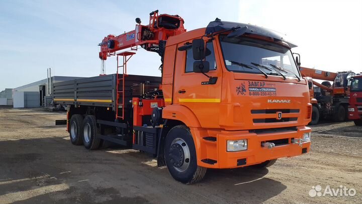 КамАЗ 65115 с КМУ, 2023