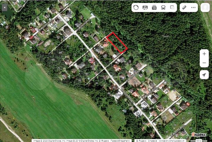 Участок 18,6 сот. (СНТ, ДНП)