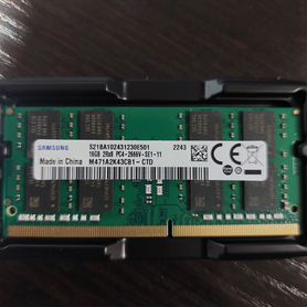 Оперативная память DDR4 Samsung 16Gb 2666Mhz