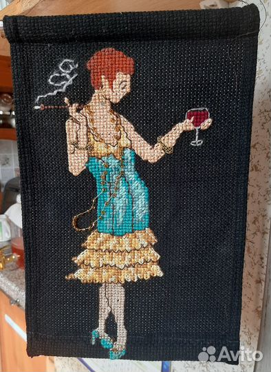 Вышивка крестиком готовая