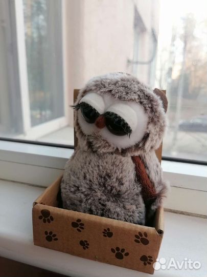 Сова мягкая игрушка