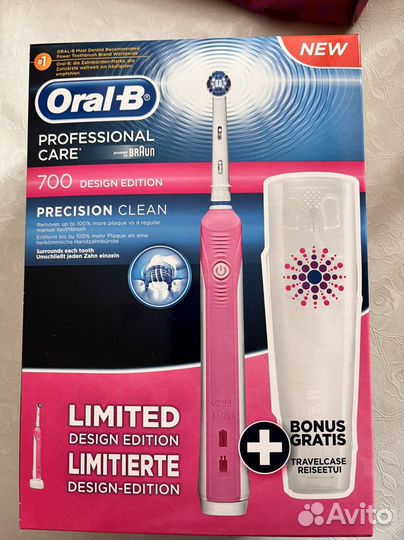 Зубная щетка oral b новая