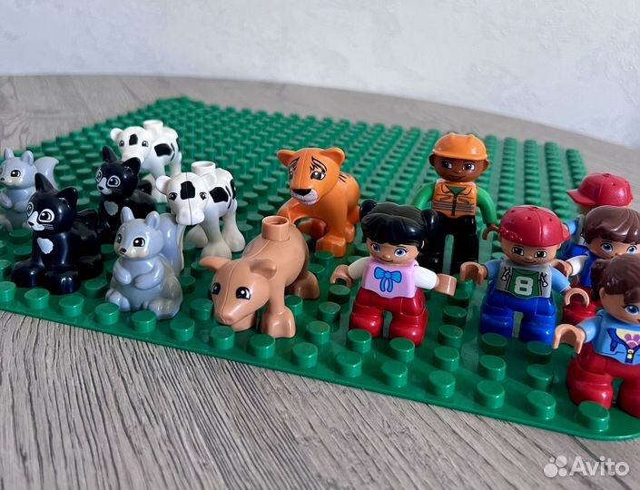 Lego duplo фигурки, животные, человечки поштучно