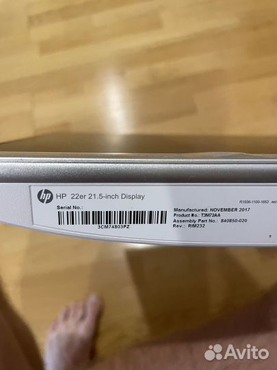 Монитор hp 22er 21,5-inch Display
