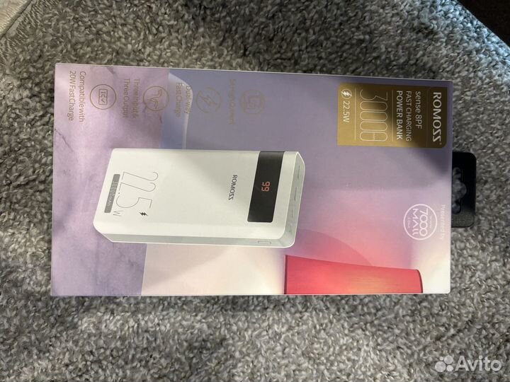 Повербанк romoss 30000