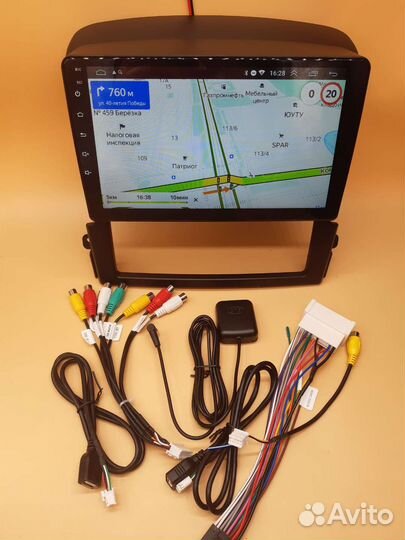 Магнитола андроид для Киа Соренто 2006-09г