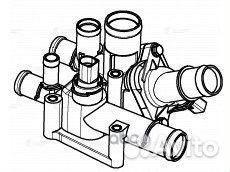 Термостат Skoda Octavia A5 (04) /VW Golf IV (97)