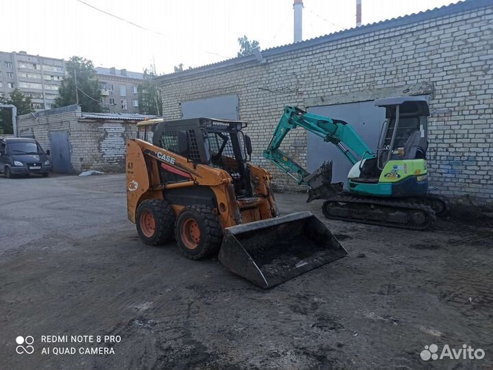 Услуги мини погрузчика мксм бобкет барсик