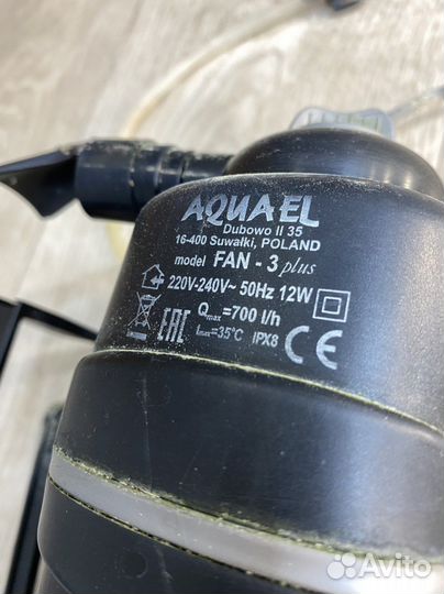 Фильтр aquael fan 3 plus для аквариума до 250 л