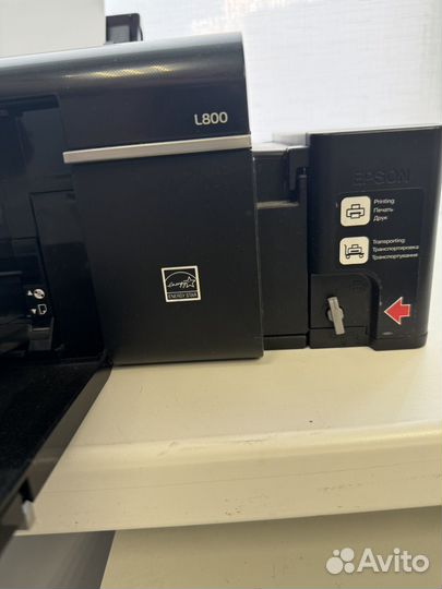 Цветной струйный принтер с инк системой epson l800