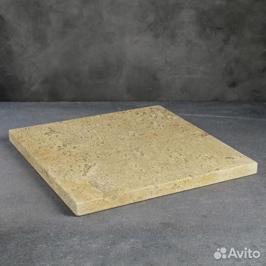 Пекарский камень вулканический, 32х32х2см