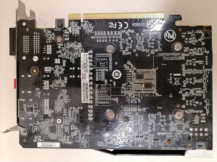 Видеокарта GTX 1060 3Гб gigabyte mini GV-N1060ixoc