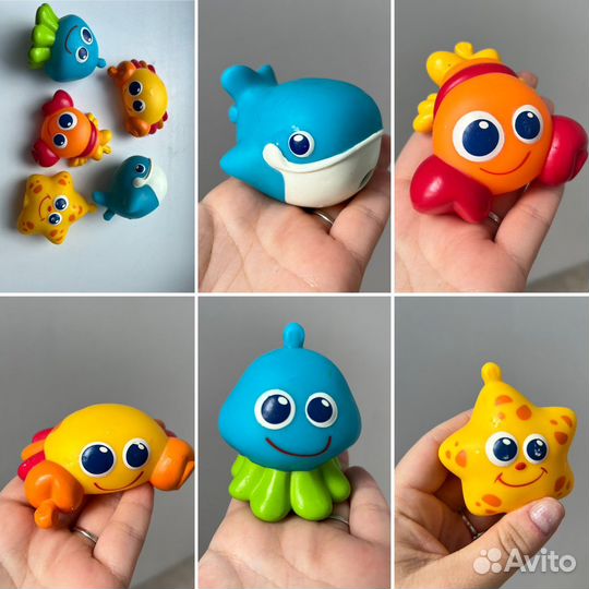 Инрушки для купания mother care